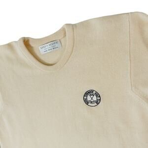 Lyle & Scott Royal Dornoch Golf Club Vintage Wool Scotland Sweater Men's Medium